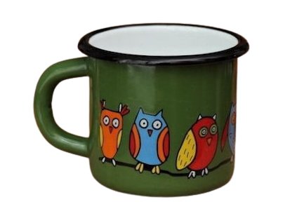 1593 mug with an owl