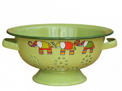 1998 colander elephant green