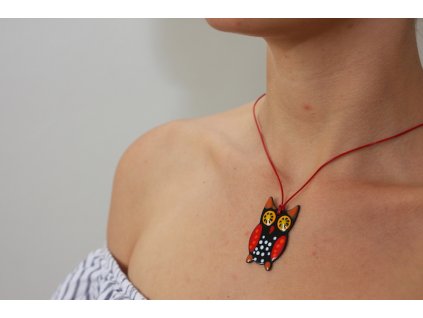 221 owl necklace