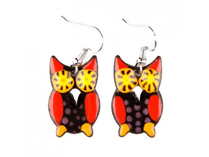 233 owl earrings