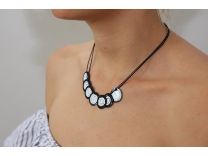 245 button necklace