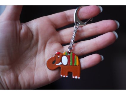 398 keychain elephant