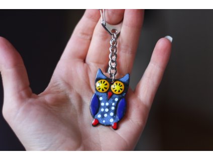 422 keychain owl