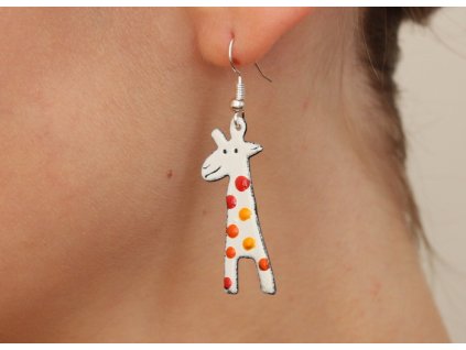 512 giraffe earrings