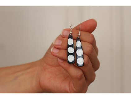 557 abstract earrings