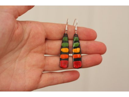 563 abstract earrings