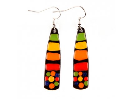 566 abstract earrings