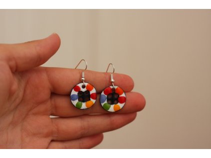 638 earrings simple