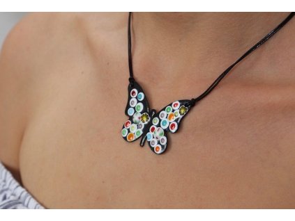 653 butterfly necklace