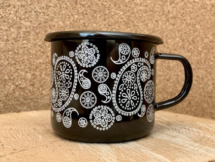 834 4 mug paisley pattern