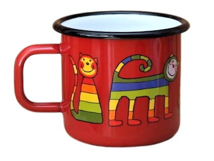 984 mug with cat