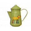 1035 coffee pot with a dog