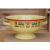 1968 4 colander rainbow cats yellow