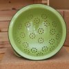 1995 12 colander giraffe green