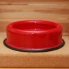 2372 4 dog bowl red large