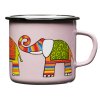3896 4 pink mug with an elephant