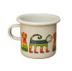 4067 1 enamel espresso mug cream motive cat