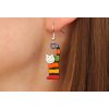 542 cat earrings