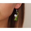 545 cat earrings