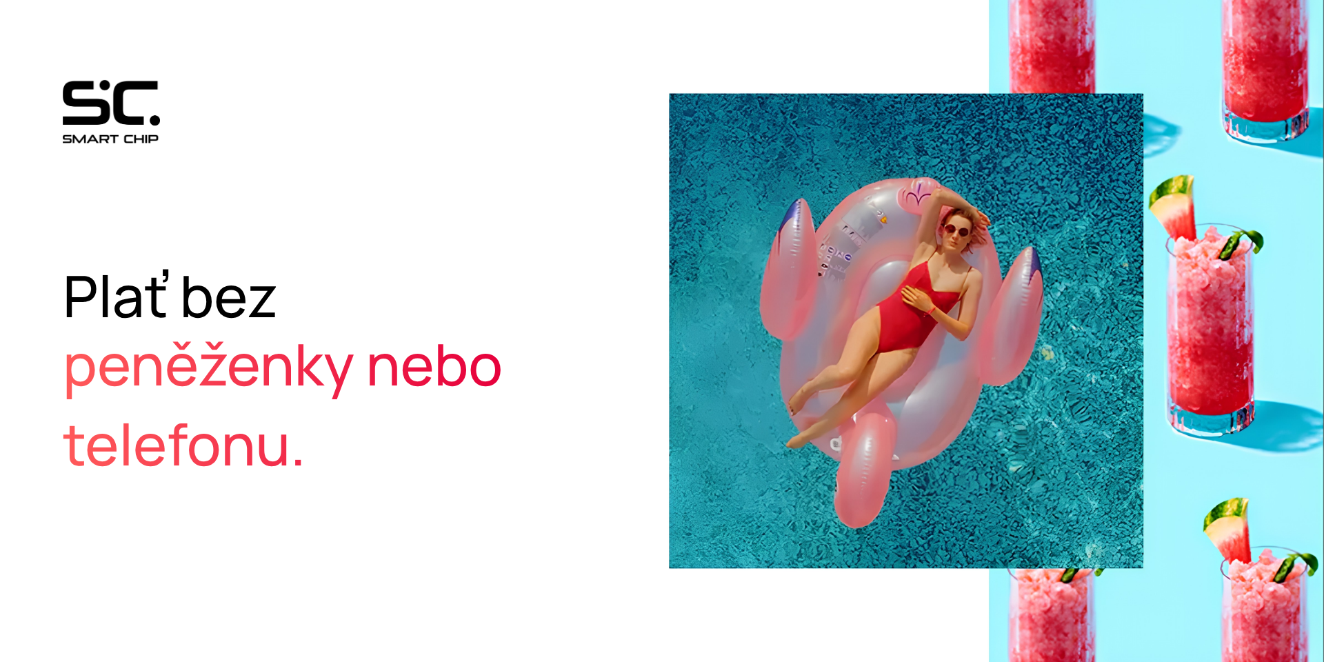 bez peněženky nebo mobilu