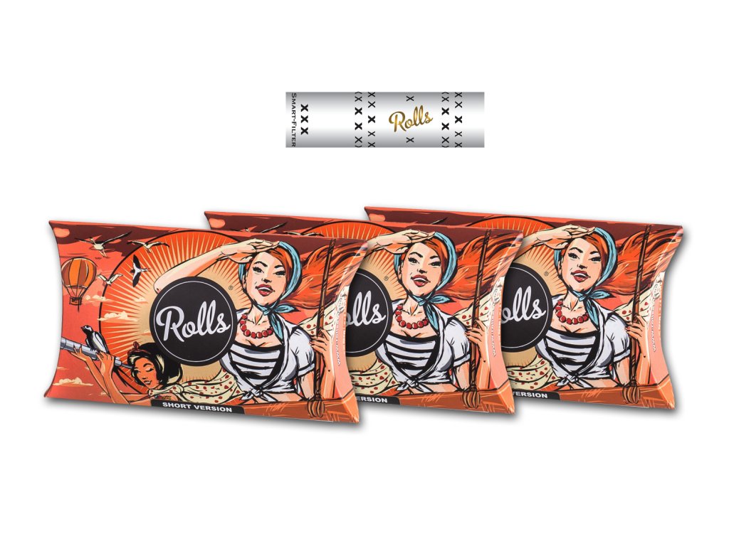 W Rolls 3x 50 Pack 7MM SHORTIES bundle