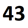 43