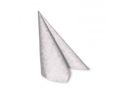 Obrúsky PREMIUM 40x40cm Dekor R (50ks) biele