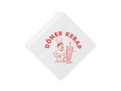 Vrecká na kebab 16x16cm (100ks)