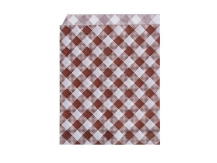 Vrecká na hamburger KARO 14x19cm (100ks)