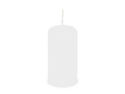 Sviečky valcové 60x120mm 1ks biele
