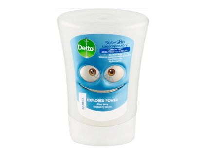 p1800051 dettol kids aloe vera dobrodruh tekute mydlo do bezdotykoveho davkovace mydla nahradni napln 250 ml 285 285 120030