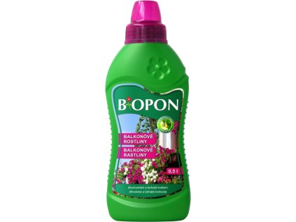 biopon tekute hnojivo na balkonove rastliny 500ml