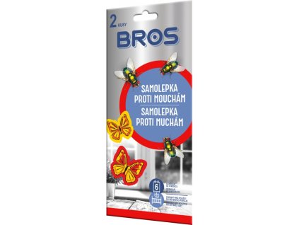 bros samolepka proti mucham 2ks
