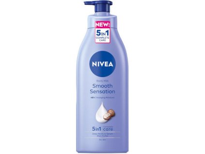 Nivea telové mlieko 500ml 5v1 Smooth Sensation