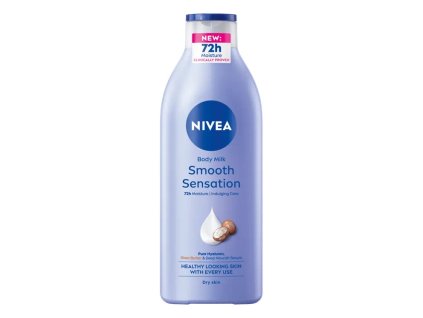 Nivea telové mlieko 400ml Smooth Sensation
