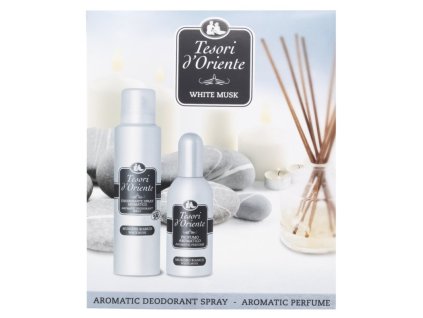 150798 800x800 Tesori d Oriente White Musk Set Zestaw prezentowy Woda toaletowa 100 ml Dezodorant 150 ml 2