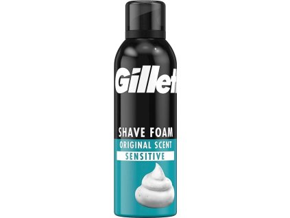 Gillette pena na holenie 200ml Sensitive