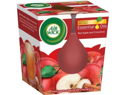 Air Wick vonná sviečka 105g Jablko & Škorica