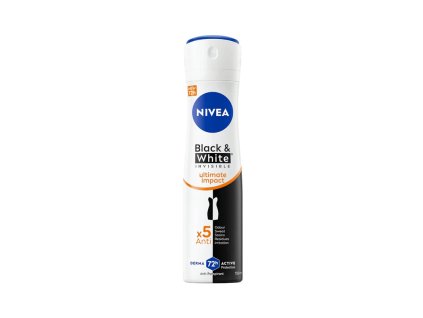 Nivea DEO 150ml black and white ultimate impact