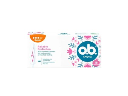 Tampóny OB Original 16ks Super