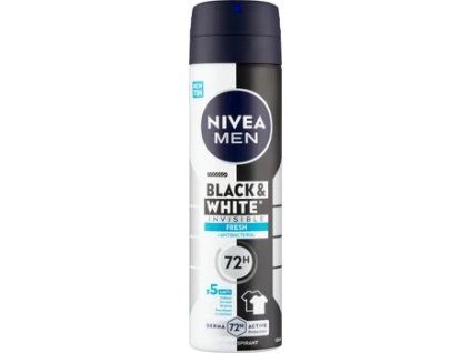 Nivea Men DEO 150ml B&W Invisible fresh