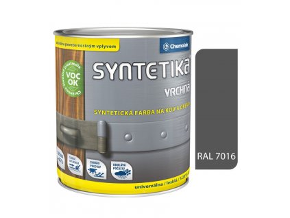 Syntetika S2013U/1805 antracit 0,6l - vrchná farba lesklá