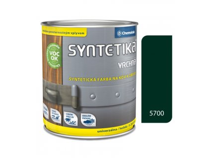 Syntetika S2013U/5700 zelená vagónová 2,5l - vrchná farba lesklá