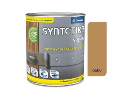 Syntetika S2013U/6600 žltá dubová 2,5l - vrchná farba lesklá