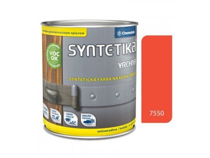 Syntetika S2013U/7550 oranžová 2,5l - vrchná farba lesklá