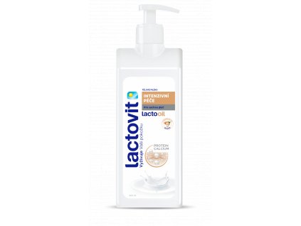 Lactovit Lactooil telové mlieko intenzívna starostlivosť 400 ml