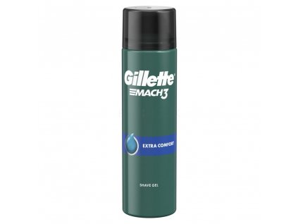 gillette mach3 complete defense extra comfort gel na holenie pre muzov 200 ml 519416