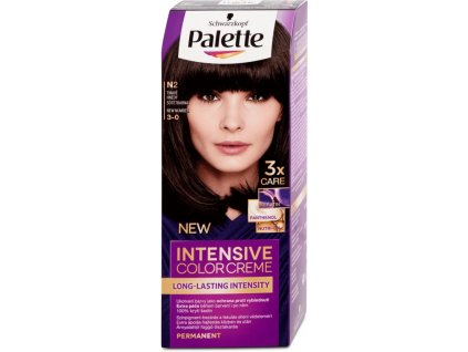 Palette Intensive colorcreme (N2) 3-0 farba na vlasy - Tmavo hnedá