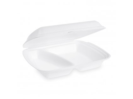 Menu box biely XPS 2-dielny (125ks)