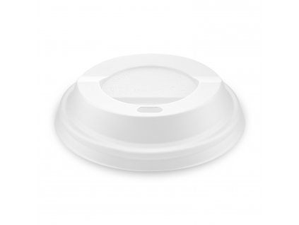 Viečko vypuklé biele BIO 80mm (100ks)